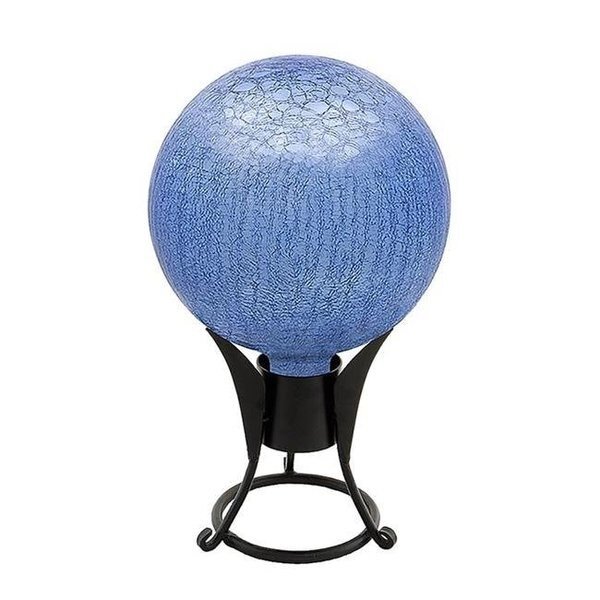 Achla G6-BLL-C 6 in. Gazing Globe  Blue Lapis  Crackle, Achla Designs, Mfr#: G6-BLL-C