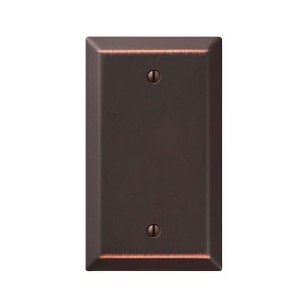 163BDB 1 Blank Wall Plate  Aged Bronze, Livewire, Mfr#: LI708762