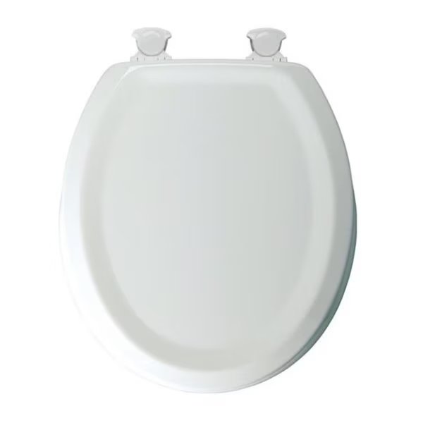 25EC-000 Toliet Round Sculpted Seat - White, Chesterfield, Mfr#: CH32151