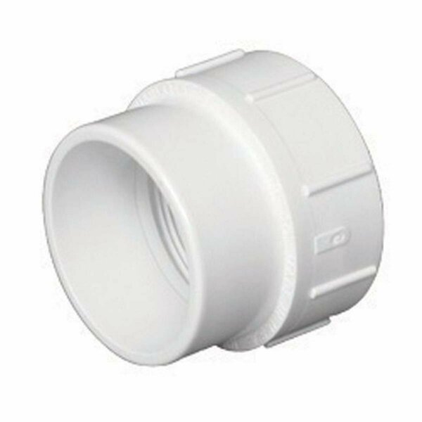 Charlotte Pipe & Foundry PVC001051000HA PVC-Dwv Cleanout Adapter 3 in., Pinpoint, Mfr#: PI155238