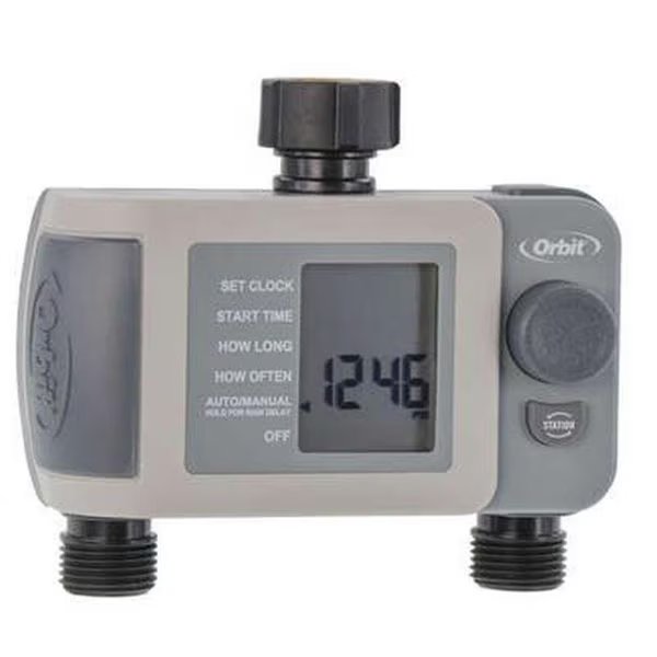 Orbit Irrigation 58910 Programmable 2 Sprinkler Timer, Oraline, Mfr#: 7162050