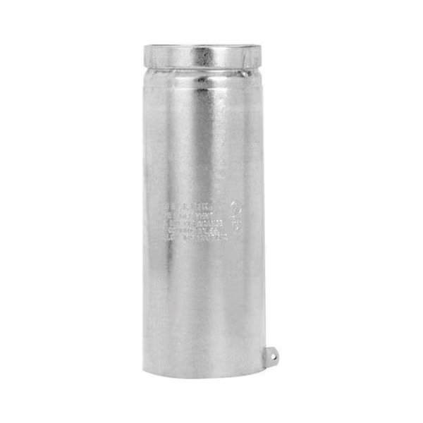 Selkirk 184082 Adjustable Round Gas Vent Pipe  4 x 12 in. - pack of 2, Selkirk Corporation, Mfr#: 46648