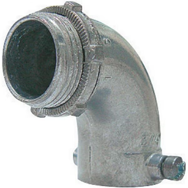 49047 EMT Set Screw Connector 90 deg 0.5 in., Gampak, Mfr#: 3067147