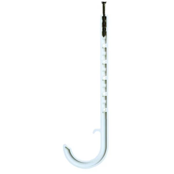 553-2WPK2 J Hook PVC Pipe Hanger 0.5 in. -, Coolkitchen, Mfr#: CO158579