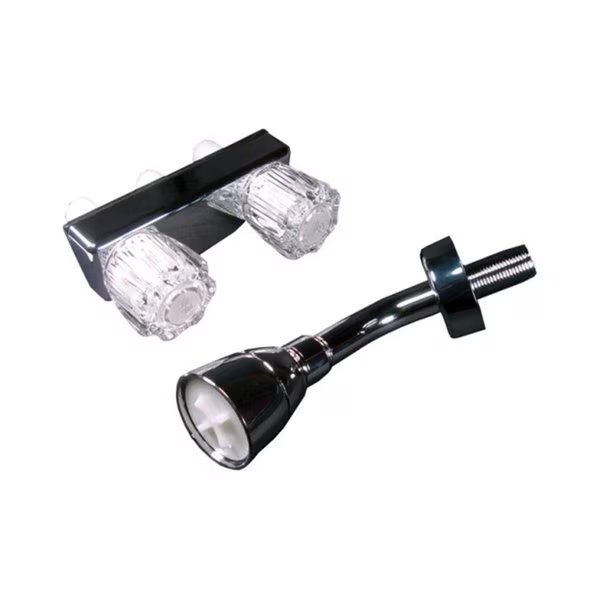 RV-013B Concealed Shower Valve Chrome - 4 in., Fast Fans, Mfr#: FA2516068