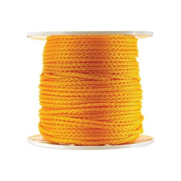 P2420S0500Y01S Hollow Braid Poly Rope Yellow - 0.31 in. x 500 ft., Clean All, Mfr#: CL2516092