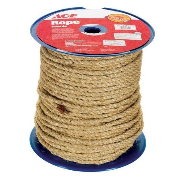 Wellington M1024S0365S 0.38 in. x 365 ft. Tan Rope Sisal, Wellington, Mfr#: 74390