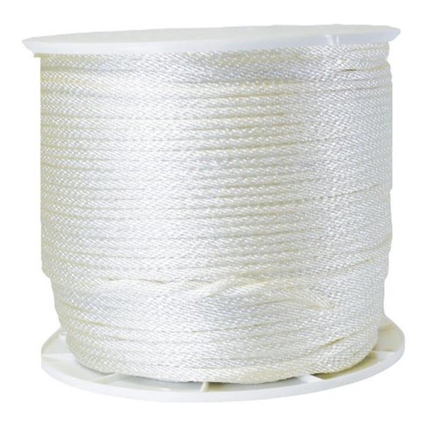 G1016S1000S 0.25 in. x 1000 ft. Solid Braid Rope Nylon White, Clean All, Mfr#: CL2516097