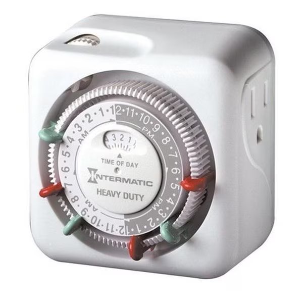 Intermatic TN311K Heavy Duty Plug-In Timer, Intermatic, Mfr#: 3395332