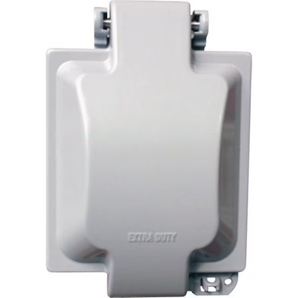 Electrical Box Cover, 2 Gang(s), Metal, Sigma, Mfr#: 3424553