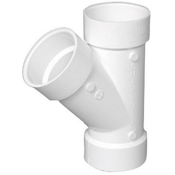 Charlotte PVC006001000HA 2 in. 45 deg Pipe, Charlotte Bath, Mfr#: 42673