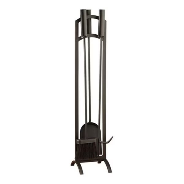 15891 7 in. Black Fireplace Tool Set, Dare2Decor, Mfr#: DA2516237