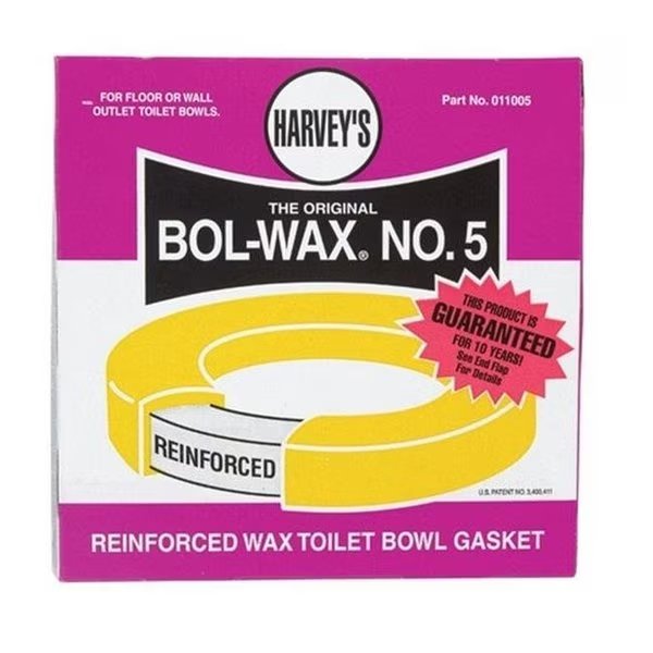 Harveys 011005 Bol-Wax Urinal Gasket No. 5, Harveys, Mfr#: 4208641