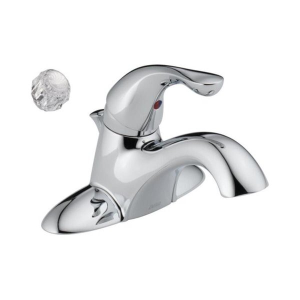 B & K 521-PPU-ECO-DST Single Handle Lavatory Faucet Chrome, Back2Basics, Mfr#: BA1649417