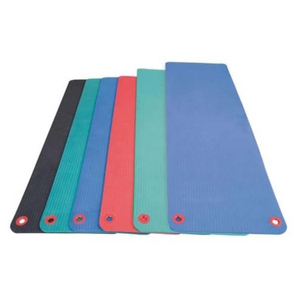 AGM Group 74604 48 in. Elite Workout Mat with Eyelets - Green, Agm Group, Mfr#: 74604