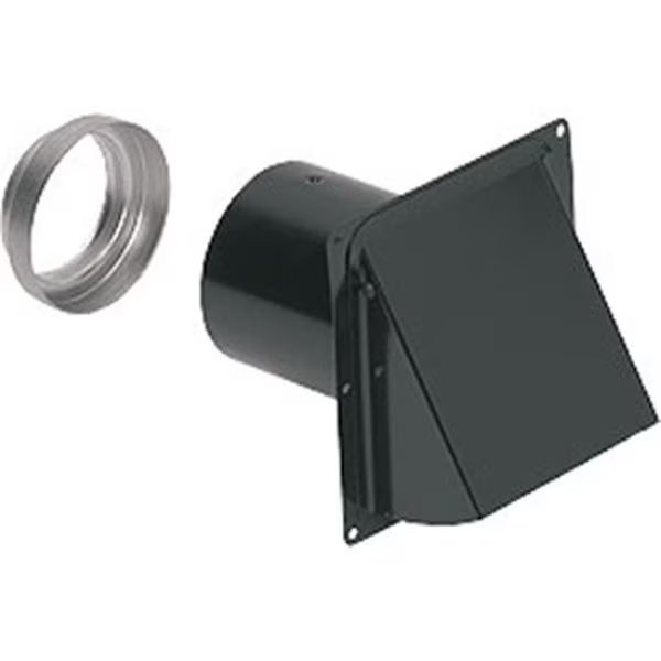 Broan 885BL Wall Cap - Black, Broan-Nutone, Mfr#: 885BL