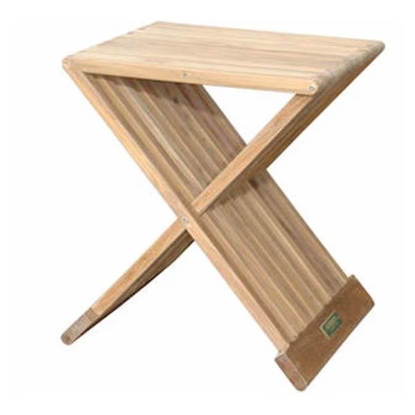 Andersonteak TBF-016S Marilla 16 in. Side Folding Table, Anderson Teak, Mfr#: TBF-016S