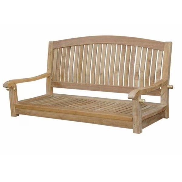 Anderson Teak SW-048R Del-Amo 48 in. Round Swing Bench, Anderson Teak, Mfr#: SW-048R