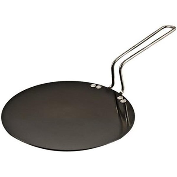 Hawkins R50 Futura Non-Stick Concave Tava Griddle 10 in. - 4.06mm with Steel Handle, Hawkins, Mfr#: R50