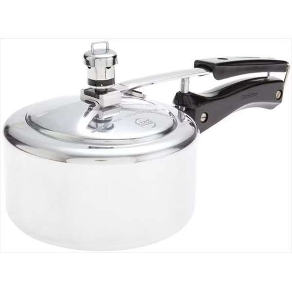 Classic Aluminum Pressure Cooker - 1.5 Litres, Bakebetter, Mfr#: BA4575