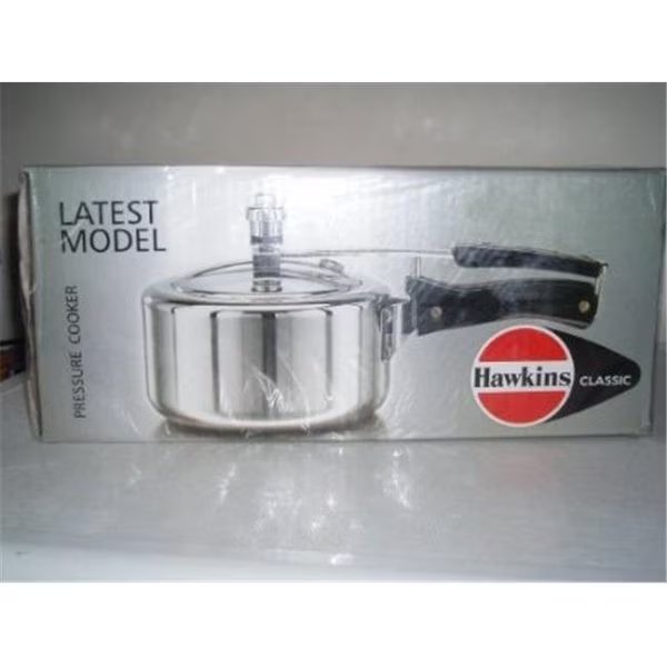 Hawkins A10 Classic Aluminum Pressure Cooker - 2 Litres, Hawkins, Mfr#: A10