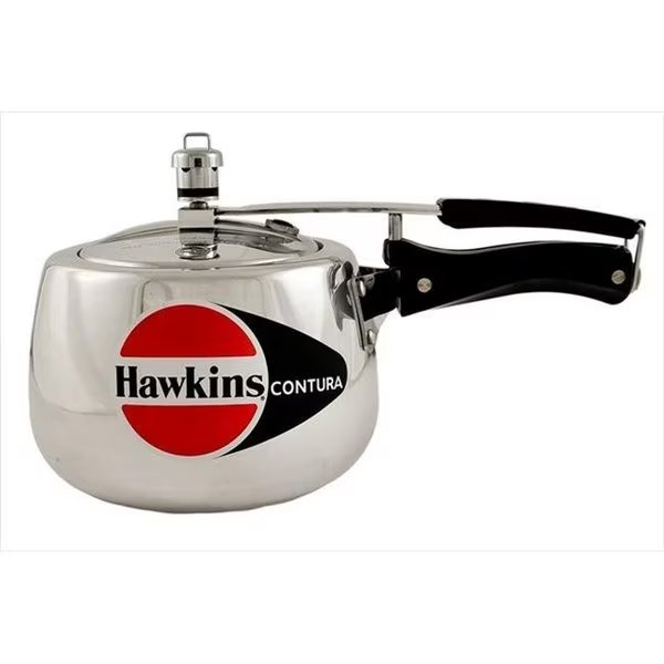 Hawkins M37 Contura Pressure Cooker New Shape - 3 Litres, Hawkins, Mfr#: M37