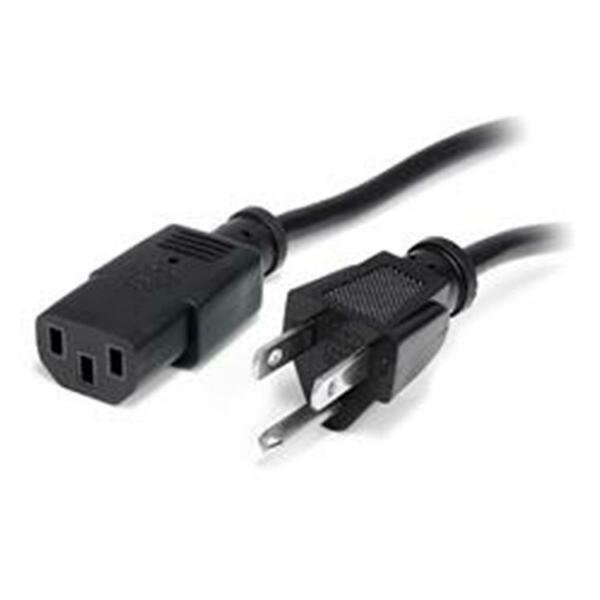 3 ft. 14AWG Computer Power Cord NEMA5-15P to C13 , Black, Dynamicfunction, Mfr#: DY167677