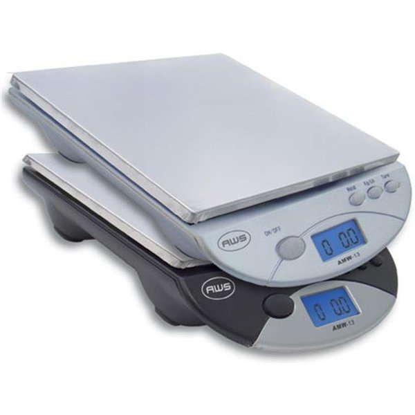 Amw13 Postal/Kitchen Scale 6Kg/13Lb, American Weigh Scales, Mfr#: AMW13-SL
