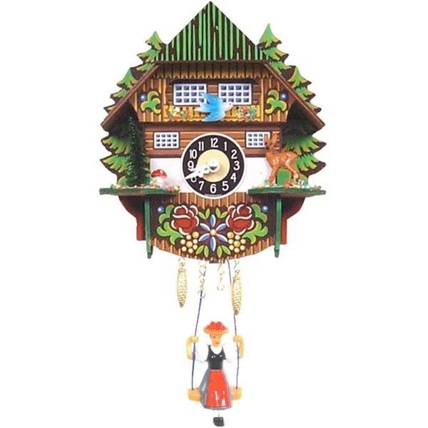 Alexander Taron 144SQ Engstler Battery-operated Clock - Mini Size, Alexander Taron, Mfr#: 144SQ
