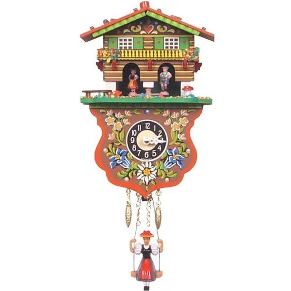 Alexander Taron 235SQ Engstler Battery-operated Clock - Mini Size, Alexander Taron, Mfr#: 235SQ