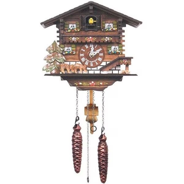 Alexander Taron 422QM Engstler Battery-operated Cuckoo Clock - Full Size, Alexander Taron, Mfr#: 422QM