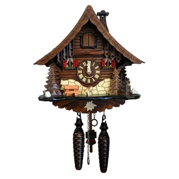 Alexander Taron 471QM Engstler Battery-operated Cuckoo Clock - Full Size, Alexander Taron, Mfr#: 471QM