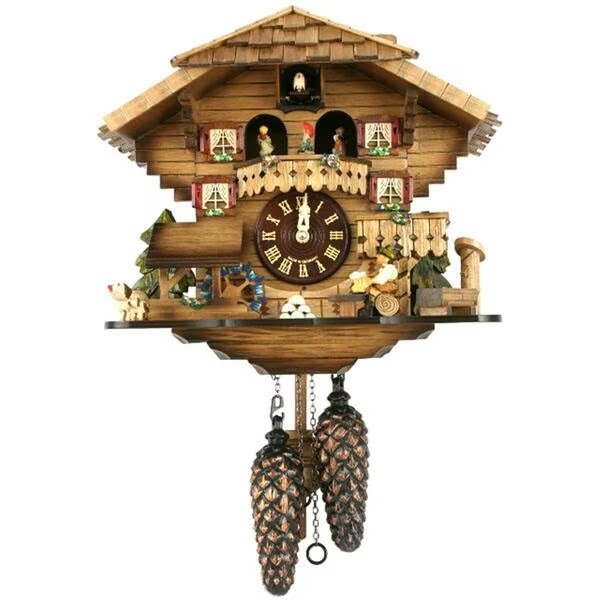 Engstler Battery-operated Cuckoo Clock - Full Size, Alexander Taron, Mfr#: 490QMT