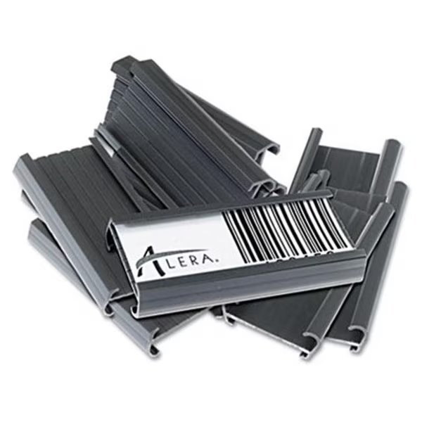 Alera SW59ST Wire Shelving Shelf Tag; 3 in. long; Gray; 10-Pack, Alera, Mfr#: SW59ST