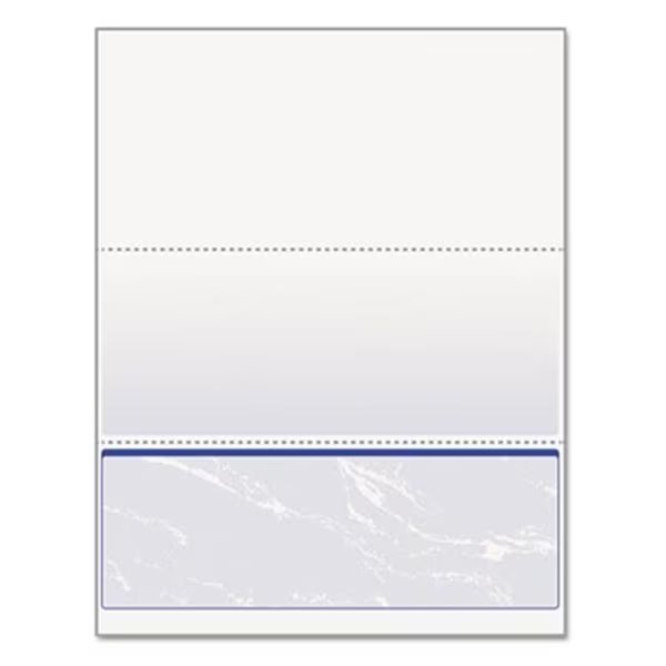 DocuGard Standard Security Marble Business Bottom Check; 24 lb; Letter; 500-RM, Tosafos, Mfr#: TO949830