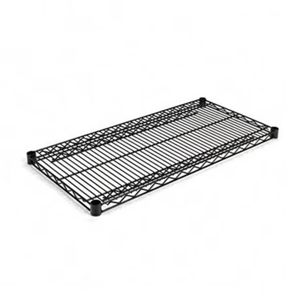 Wire Shelving  Extra Shelves  36w x18d x72h  2 Shelves  Black, Finefabrics, Mfr#: FI619938