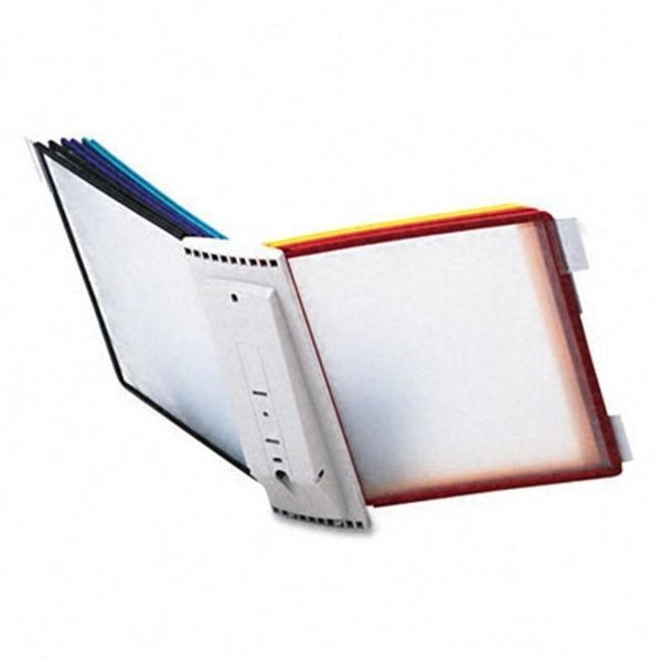 Durable 554100 Sherpa Wall-Mount Reference System  10 Panels  10 x 4 x 13-1/2, Durablue, Mfr#: 554100
