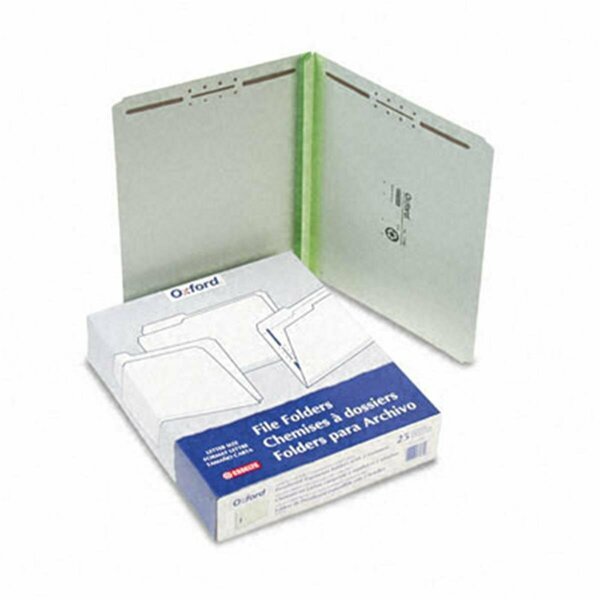 Pressboard Folders with two 2 Cap Fasteners Letter Green, 25PK, Esselte Pendaflex, Mfr#: 17180