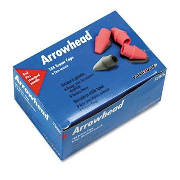 Papermate 73015 Arrowhead Eraser Caps  144 Per Box, Paper Mate, Mfr#: 73015