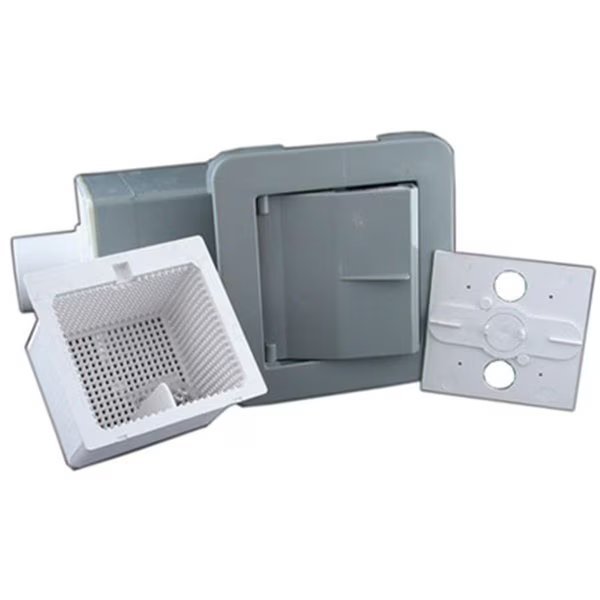 510-1507 Complete Front Access Skimmer- Gray, Gecko Alliance, Mfr#: WW5101507B