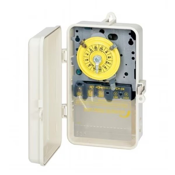 Intermatic USD T101P3 125V Time Clock SPST - Beige, Intermatic Usd, Mfr#: T101P3