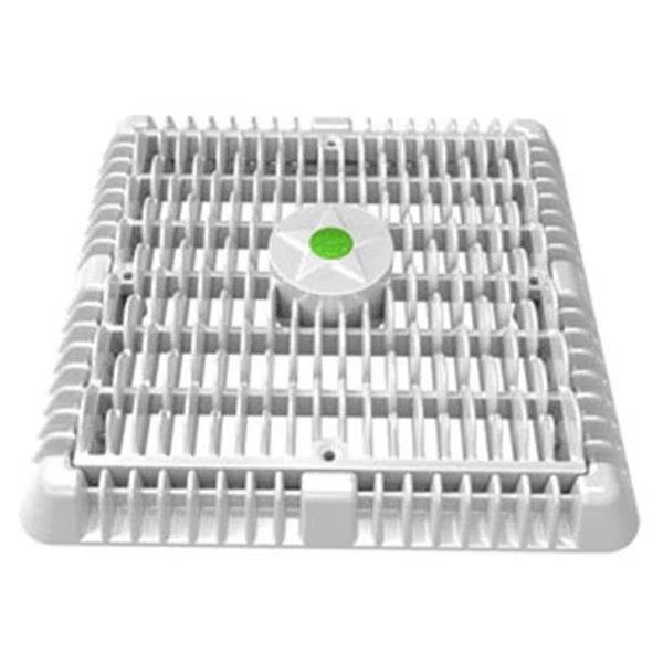 Aqua Star WAV9WR101 9 x 9 in. Wave Grate And Frame, Aquastar, Mfr#: WAV9WR101