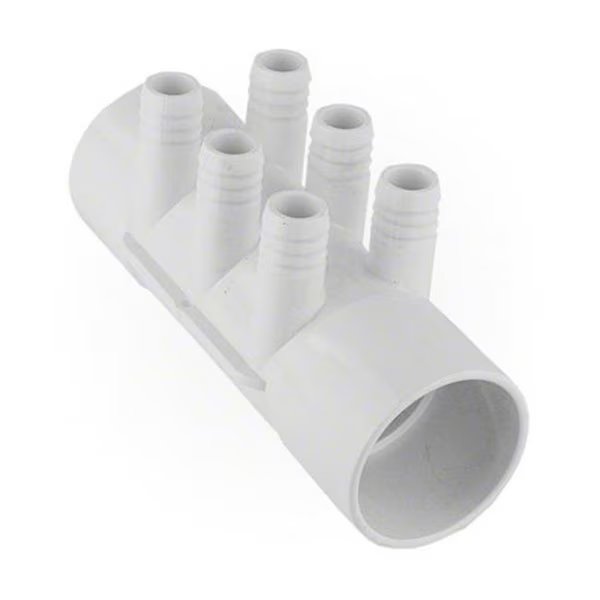 Gecko Alliance 672-7120B 6 Port Barb Manifold, Gecko Alliance, Mfr#: WW6727120B