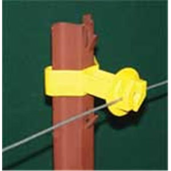 Dare Products Chain Link U Post Insulator Yellow - SNUG-SU-25, Dare Products, Mfr#: 184861