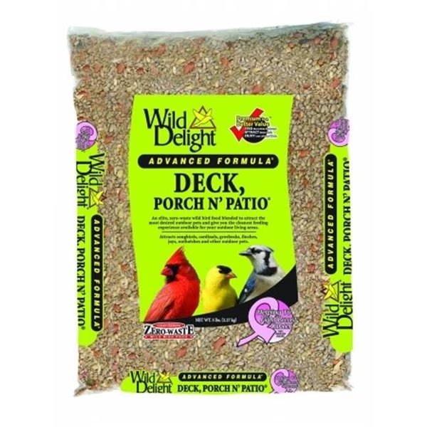 D&D Commodities Wild Delight Deck; Porch N Patio Wild Bird Food 5 Lb 374050, D&D Commodities, Mfr#: 99006