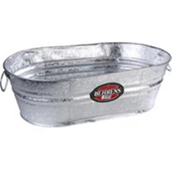 Behrens Manufacturing 001703 Galvanized Hot Dipped Oval Tub, Behrens, Mfr#: 1703