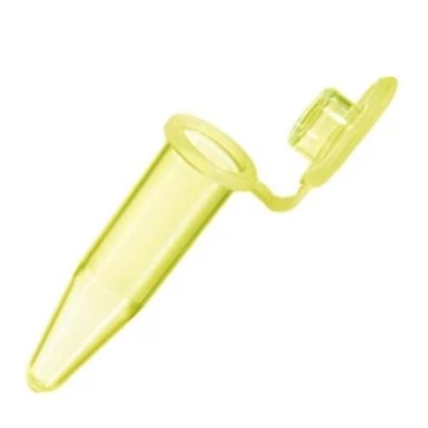 Bio Plas 4152 1.5 ml Microcentrifuge Tube - 1000 pk - Yellow, Bio Plas, Mfr#: 4152