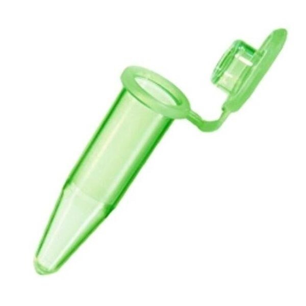 Bio Plas 4154 1.5 ml Microcentrifuge Tube - 1000 pk - Green, Bio Plas, Mfr#: 4154