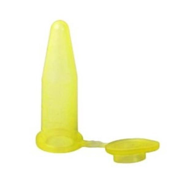 Bio Plas 4302 1.5 ml Flat Top Microcentrifuge Tube - 500 pk - Yellow, Bio Plas, Mfr#: 4302