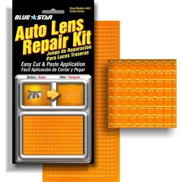 Blue Star 661 Auto Lens Repair Kit; Amber Textured, Blue Star, Mfr#: 661